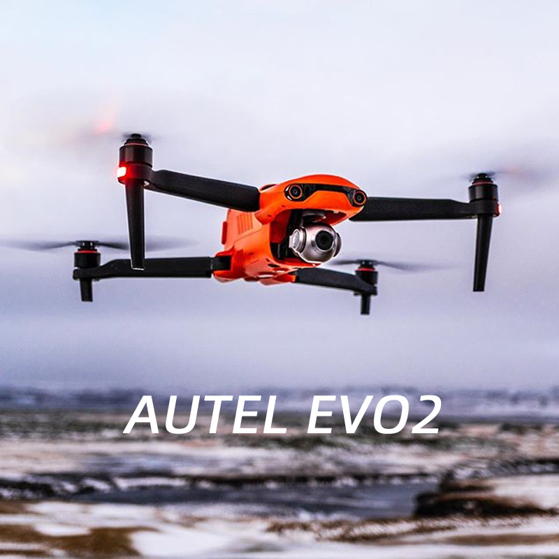 道通AUTEL EVO II無人機,AUTEL EVO2,道通AUTEL EVO 2是新一代性能標桿無人機，具備強悍的9公里圖傳40分鐘續(xù)航（無風 勻速飛行），最大抗風8級，最快飛行速度20米/秒。機身配備12路視覺傳感器，融合主相機、超聲波、IMU 等19組傳感器，實時構建三維地圖和規(guī)劃路徑，不僅僅是感知，更可實現(xiàn)多角度全方位避障。通過模塊化云臺設計，可分為8K版（4800萬像素 1/2英寸CMOS）、6K版（2000萬像素 1英寸CMOS）、熱成像標準版（320分辨率）、熱成像進階版（640分辨率）。